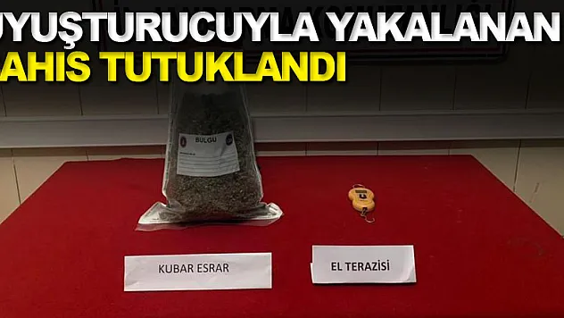 Samsun'da aracında uyuşturucu ele geçen şahıs tutuklandı