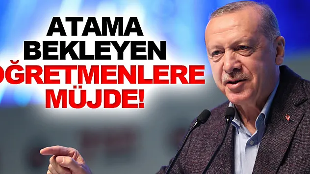 Cumhurbaşkanı Erdoğan müjdeyi duyurdu