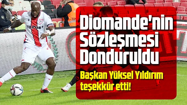 Diomande'nin sözleşmesi donduruldu