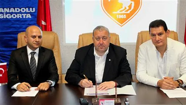 SAMSUNSPOR ANADOLU SİGORTA İLE ANLAŞTI