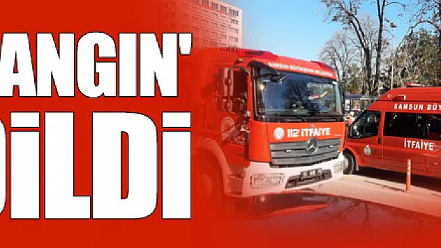 Su buharına yapılan 'yangın' ihbarı itfaiyeyi de şaşırttı