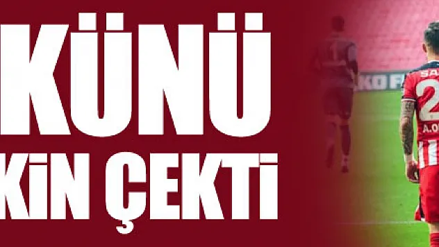 Samsunspor'un gol yükünü Yasin Öztekin çekti