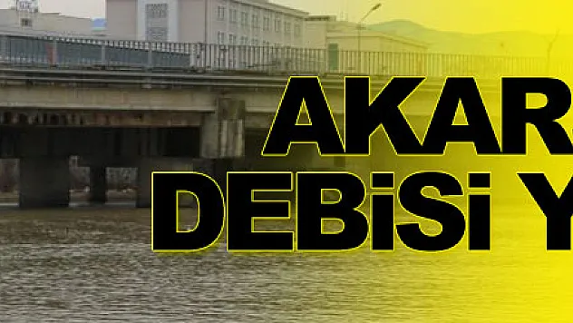 Karlar erimeye başladı, akarsuların debisi yükseldi