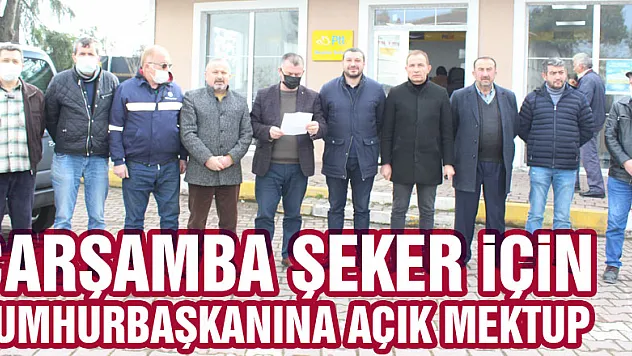 Şeker için Cumhurbaşkanına Mektup