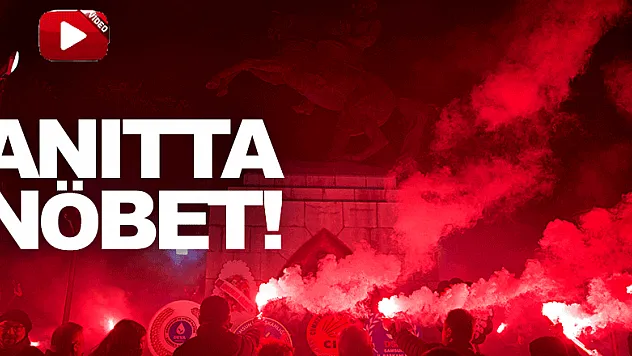 Atatürk Anıtı'nda nöbet!