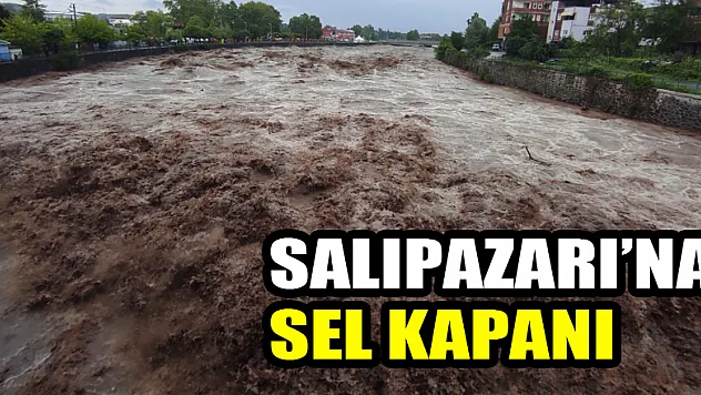 Salıpazarı'na Sel Kapanı