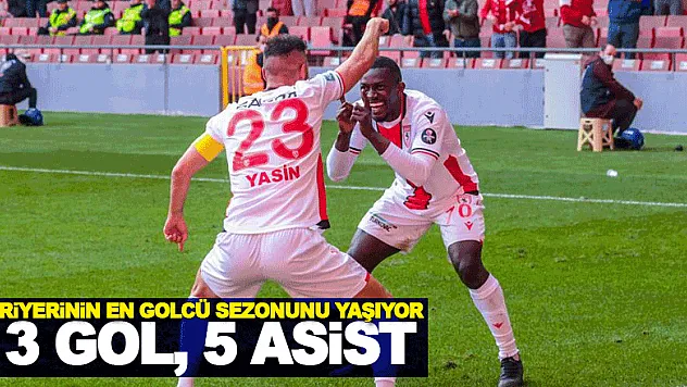 Yasin Öztekin 34 yaşında kariyerinin en golcü sezonunu yaşıyor