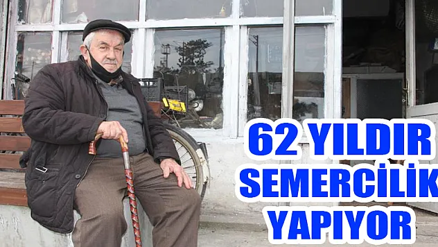 Samsun'da 62 yıldır semercilik yapıyor