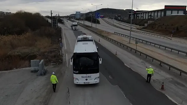 43 ilin geçiş güzergahında otobüs denetimi: Sürücüler tek tek uyarıldı