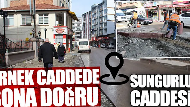 ÖRNEK CADDEDE SONA DOĞRU