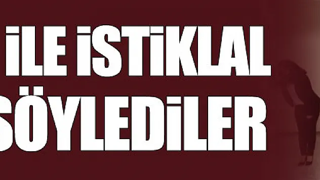 Sağlık çalışanları işaret dili ile İstiklal Marşı'nı söylediler