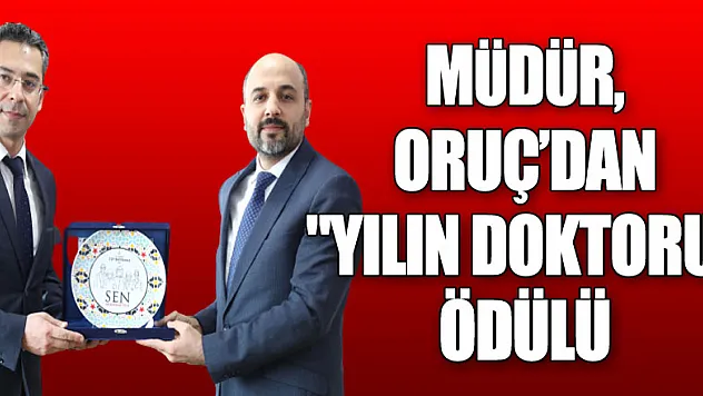 Samsun'da geçen yıl 1338 hastayı tedavi eden doktor, 'yılın doktoru' seçildi