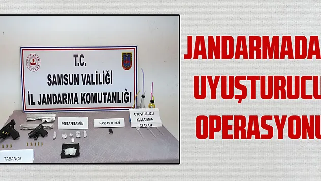 Jandarmadan uyuşturucu operasyonu