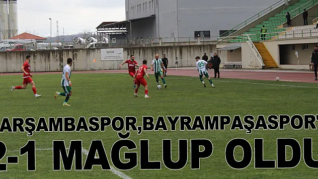 3. Lig'de Çarşambaspor, sahasında Bayrampaşaspor'a 2-1 mağlup oldu