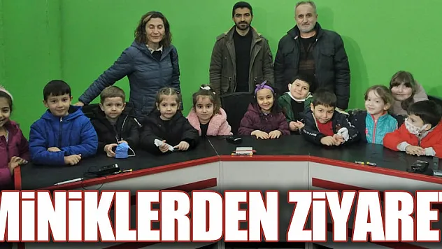 Miniklerden ziyaret