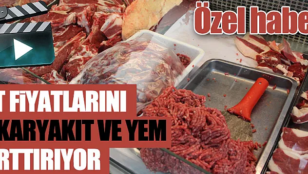 ET FİYATLARINI AKARYAKIT VE YEM ARTTIRIYOR