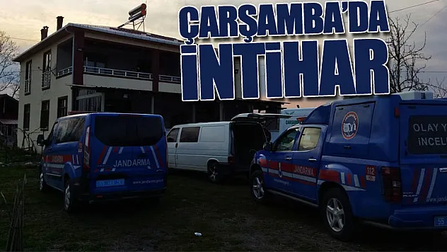 Çarşamba'da intihar
