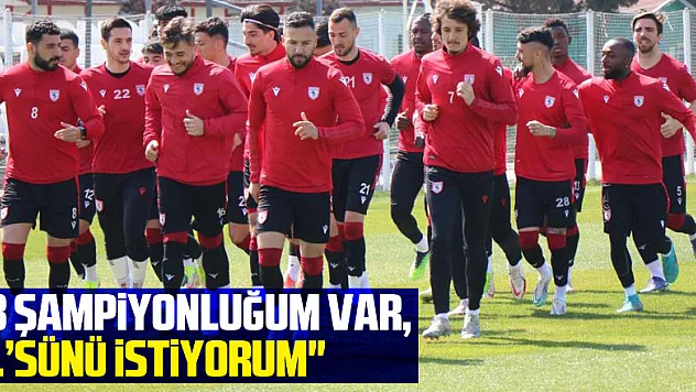 Osman Çelik: '3 şampiyonluğum var, 4.'sünü Samsunspor'da yaşamak istiyorum'