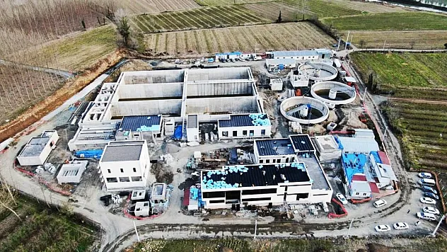 İleri Biyolojik Atık Su Arıtma Tesisi'nin yüzde 64'ü tamamlandı