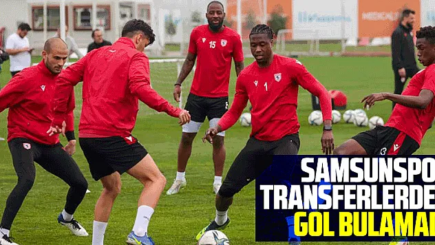 Samsunspor devre arası transferlerinden gol bulamadı