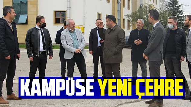 Kampüse yeni çehre