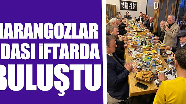 Marangozlar Odası iftarda buluştu