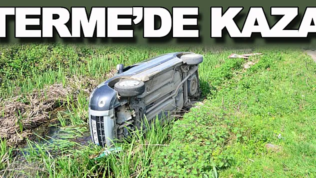 Devrilen bidonu düzeltirken kaza yaptı