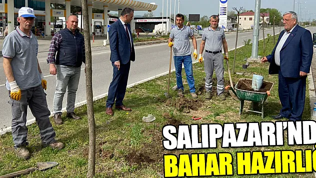 Salıpazarı'nda Bahar Hazırlığı