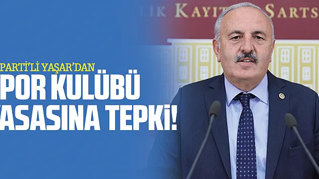 İYİ Parti Samsun Milletvekili Bedri Yaşar 'Gençler işsizken, umutsuzken spora nasıl yönlensin?'