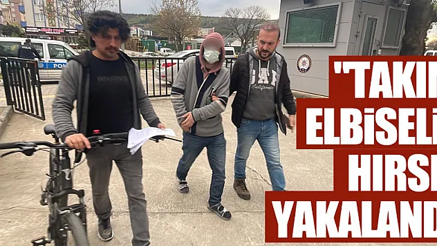 Okulun önünden bisiklet çalan 'takım elbiseli' hırsız yakalandı