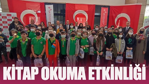 Kitap okuma etkinliği