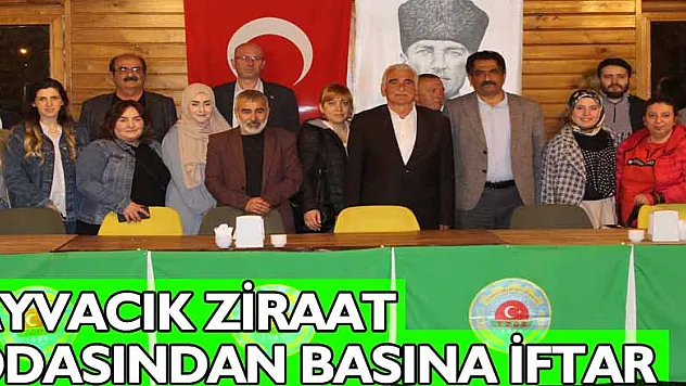 Ayvacık Ziraat Odasından Basına İftar