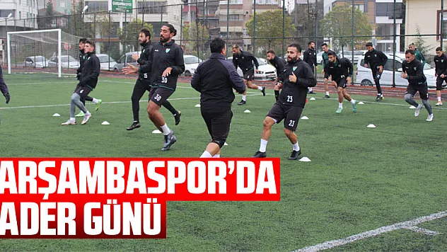 Çarşambaspor'da Kader Günü