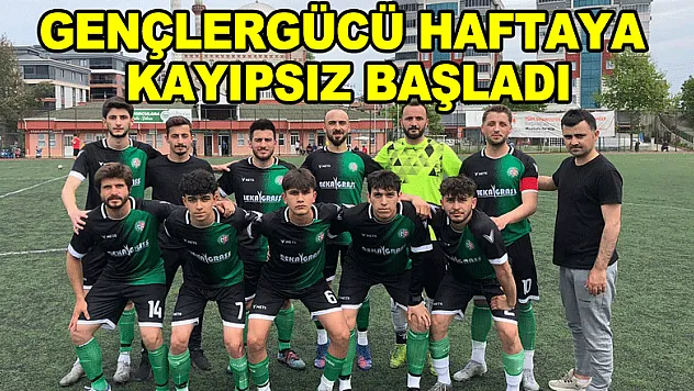 GENÇLERGÜCÜ HAFTAYA KAYIPSIZ BAŞLADI