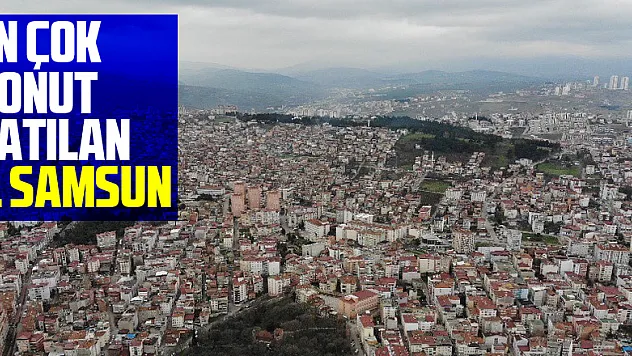 2022'de yabancılara en çok konut satılan 8. il Samsun