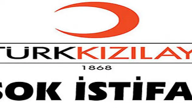 Kızılay'da şok istifa