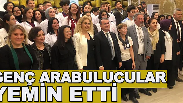 Genç arabulucular yemin etti