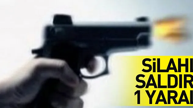 silahlı saldırı: 1 yaralı