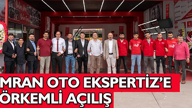Umran Oto Ekspertiz'e Görkemli Açılış