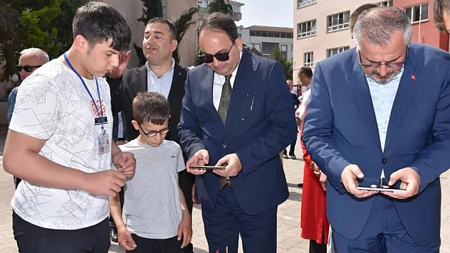 Bafra'da bilim fuarı açıldı