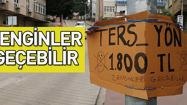 'Zenginler geçebilir'