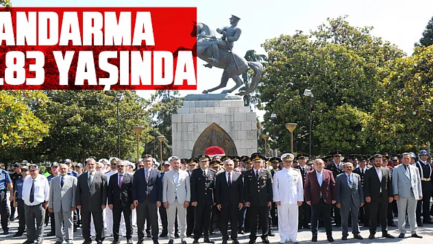 Jandarma 183 yaşında