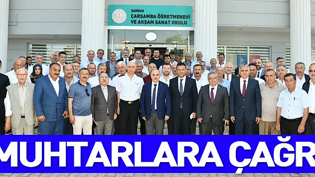 Vali Dağlı'dan muhtarlara çağrı