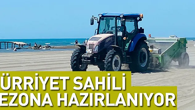 HÜRRİYET SAHİLİ SEZONA HAZIRLANIYOR