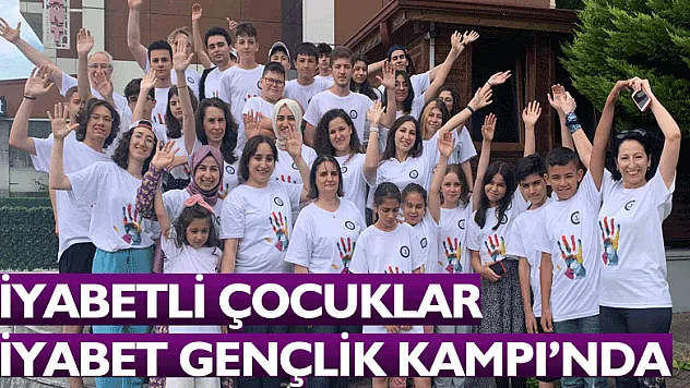 Samsun'da diyabetli çocuklar Diyabet Gençlik Kampı'nda eğlenip öğrendi