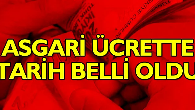 Asgari Ücret Tespit Komisyonu'nun toplanma tarihi belli oldu