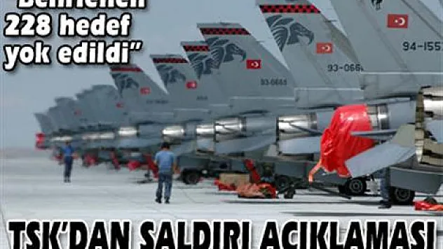 Genelkurmay'dan saldırı açıklaması