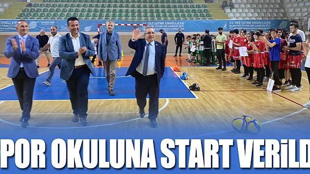 Spor Okuluna start verildi