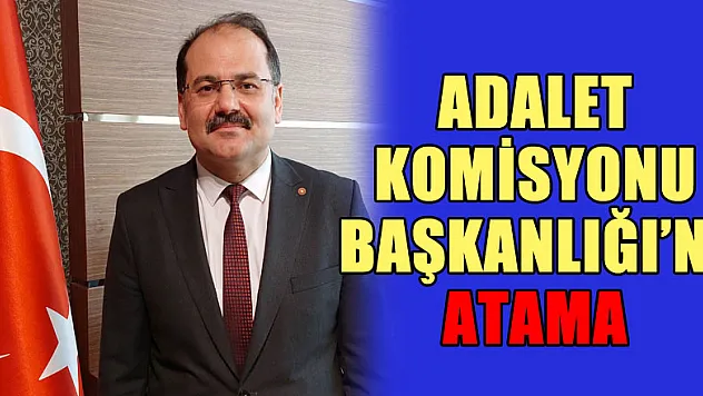 Samsun Adalet Komisyonu Başkanlığı'na atama