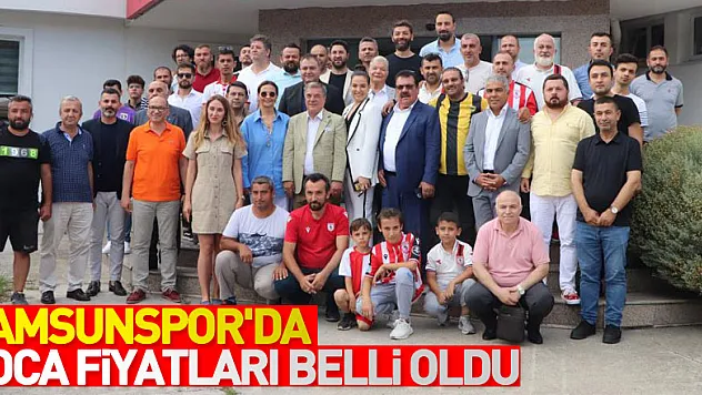 Samsunspor'da loca fiyatları belli oldu